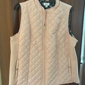 Kim rogers XL pink vest